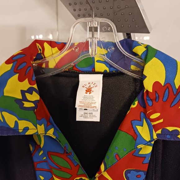Yeaaa Baby! Groovy Flower Power Halloween Costume Shirt/ Fringed Vest Combo - Picture 8 of 10